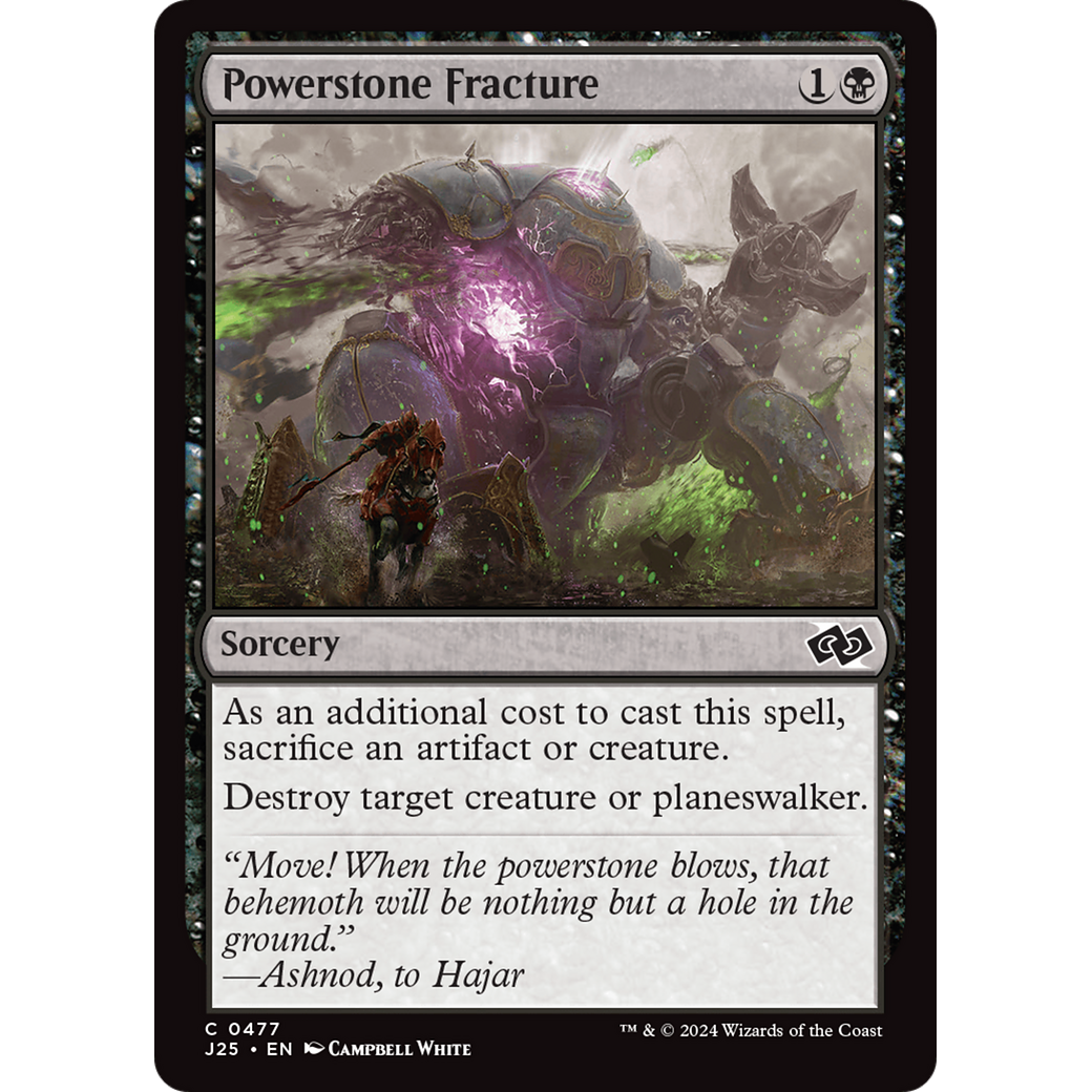 Powerstone Fracture (J25-477) - Foundations Jumpstart