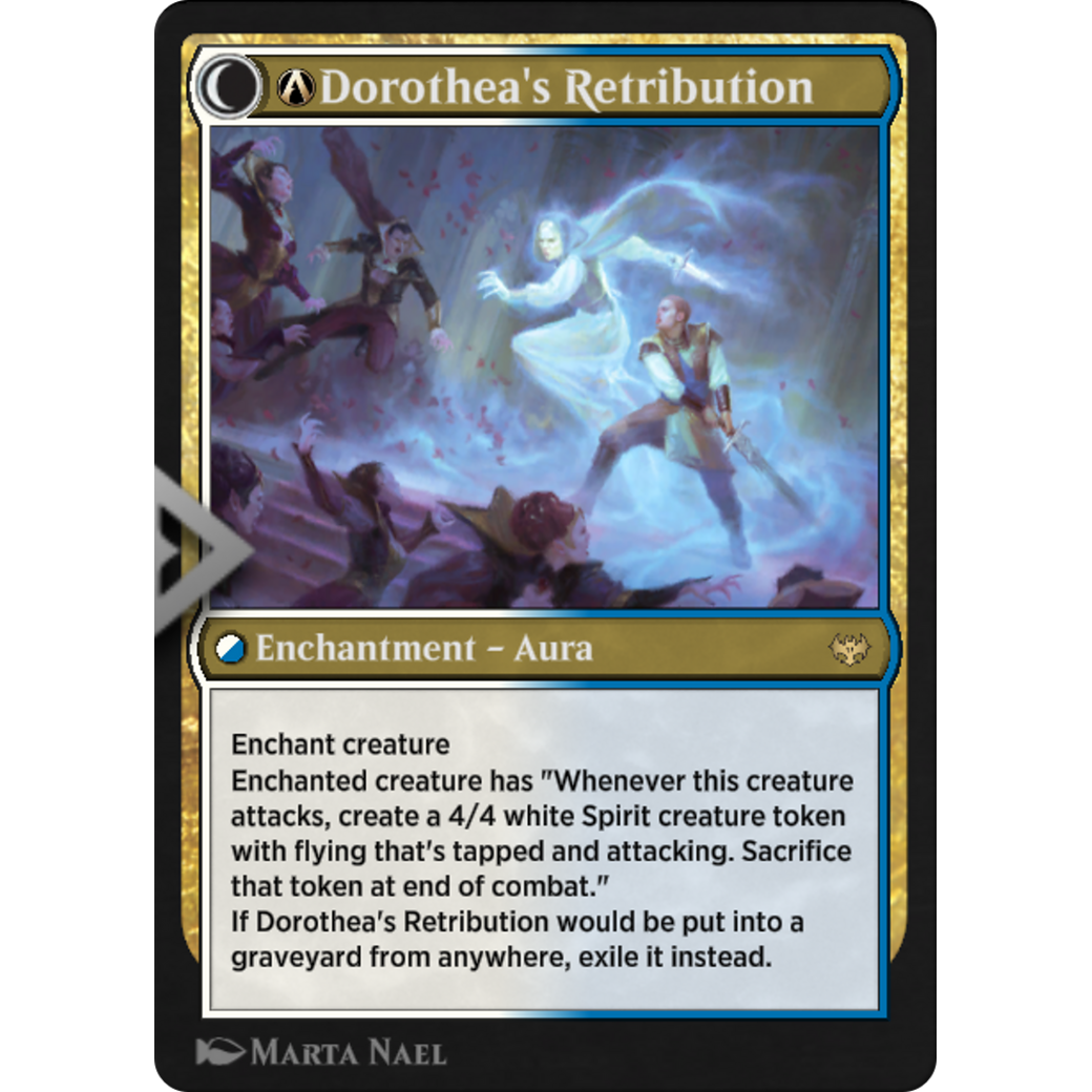 A-Dorothea, Vengeful Victim // A-Dorothea's Retribution (VOW-A-235) - Innistrad: Crimson Vow: (Double Faced Transform)