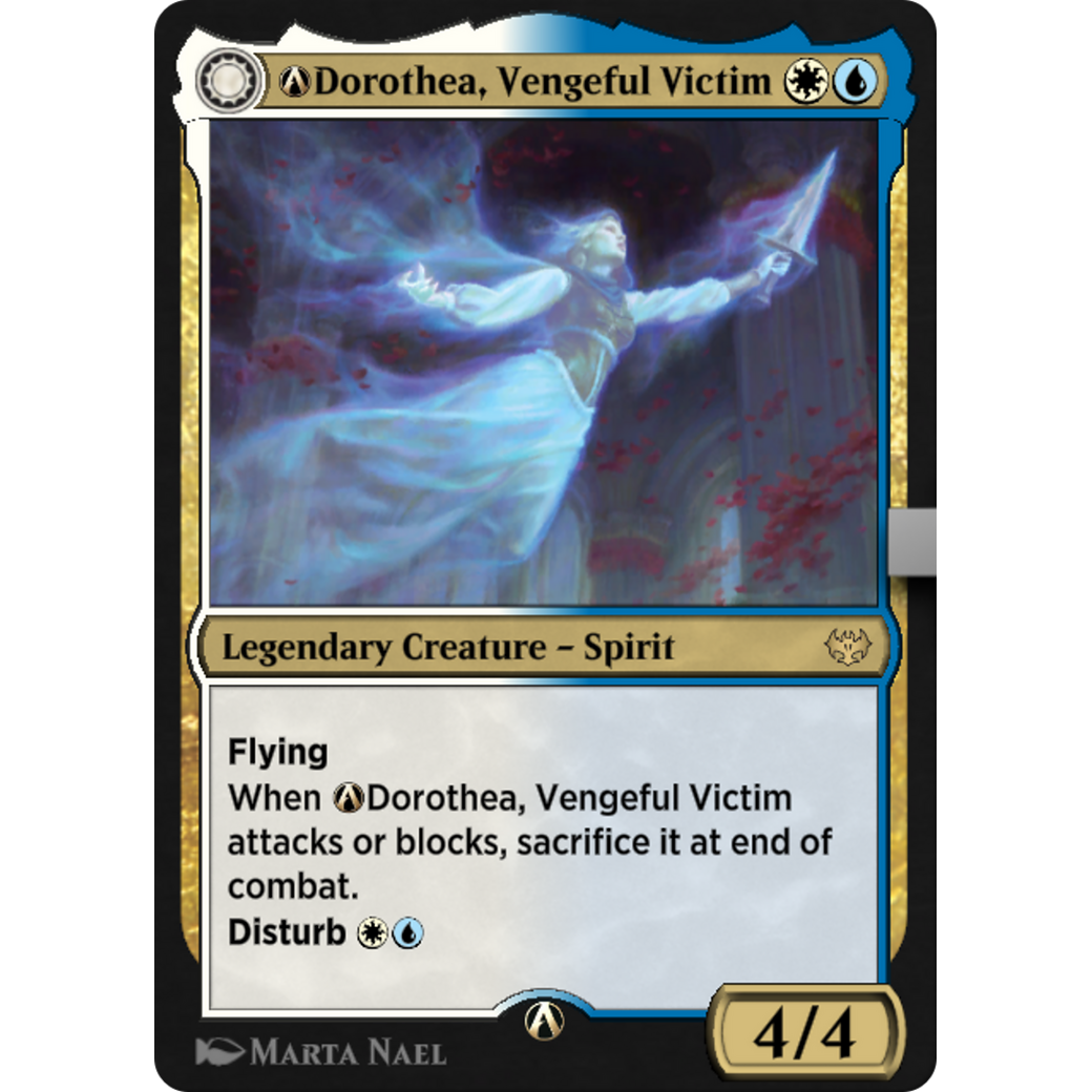 A-Dorothea, Vengeful Victim // A-Dorothea's Retribution (VOW-A-235) - Innistrad: Crimson Vow: (Double Faced Transform)