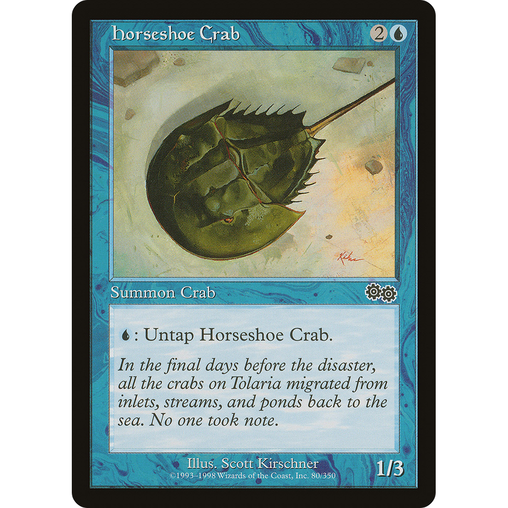 Horseshoe Crab (USG-080) - Urza's Saga