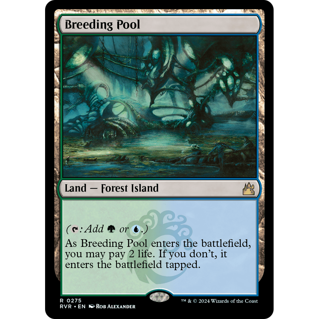 Breeding Pool (RVR-275) - Ravnica Remastered Foil