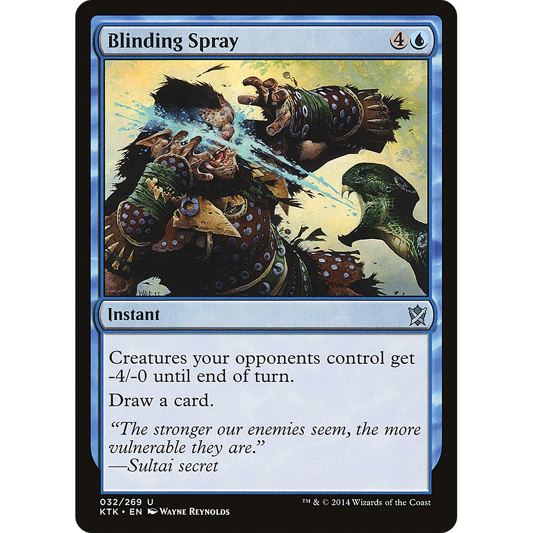 Blinding Spray (KTK-032) - Khans of Tarkir Foil