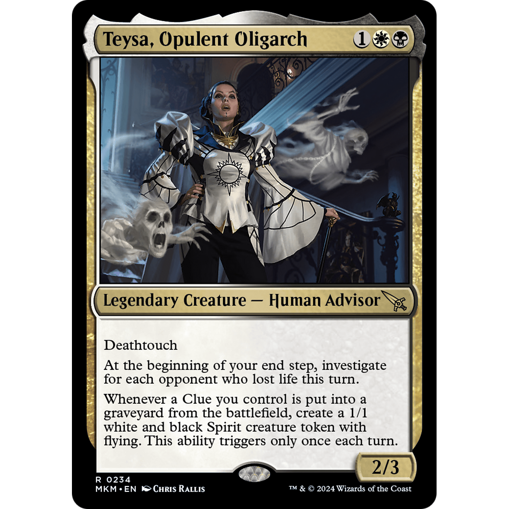 Teysa, Opulent Oligarch (MKM-234) - Murders at Karlov Manor
