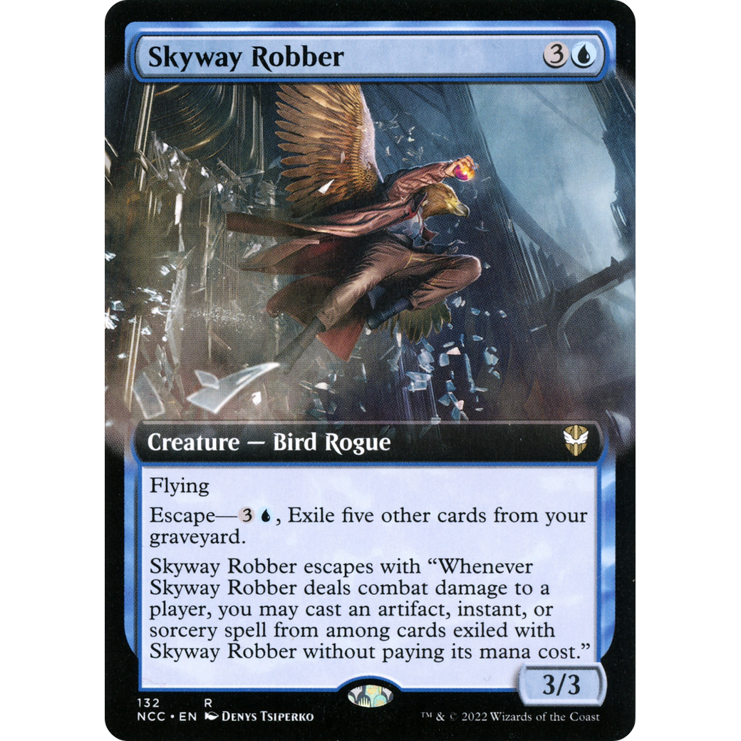Skyway Robber (Extended Art) (NCC-132) - New Capenna Commander: (Extended Art)
