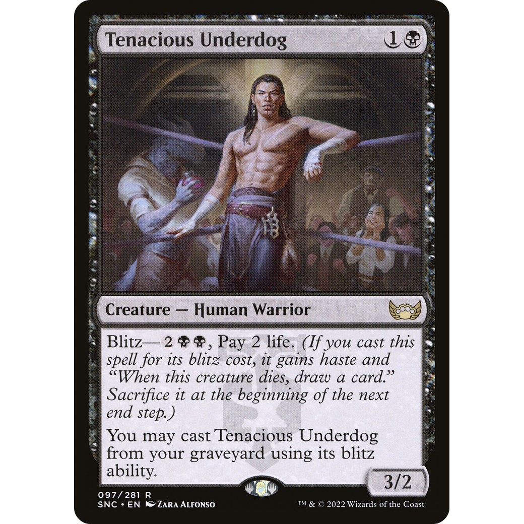 Tenacious Underdog (SNC-097) - Streets of New Capenna