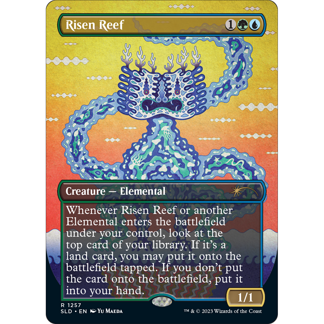 Risen Reef (SLD-1257) - Secret Lair Drop (Borderless)