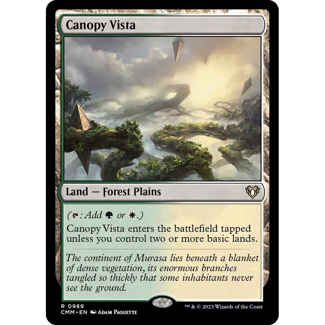 Canopy Vista (CMM-989) - Commander Masters