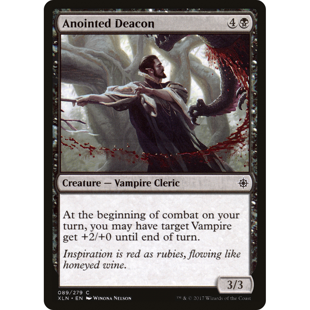 Anointed Deacon (XLN-089) - Ixalan Foil