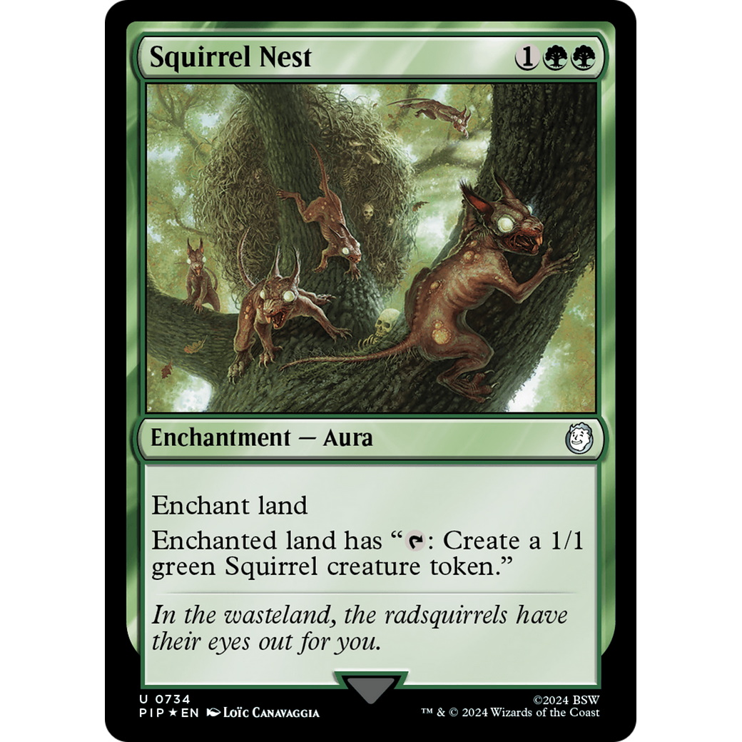 Squirrel Nest (PIP-734) - Fallout Foil