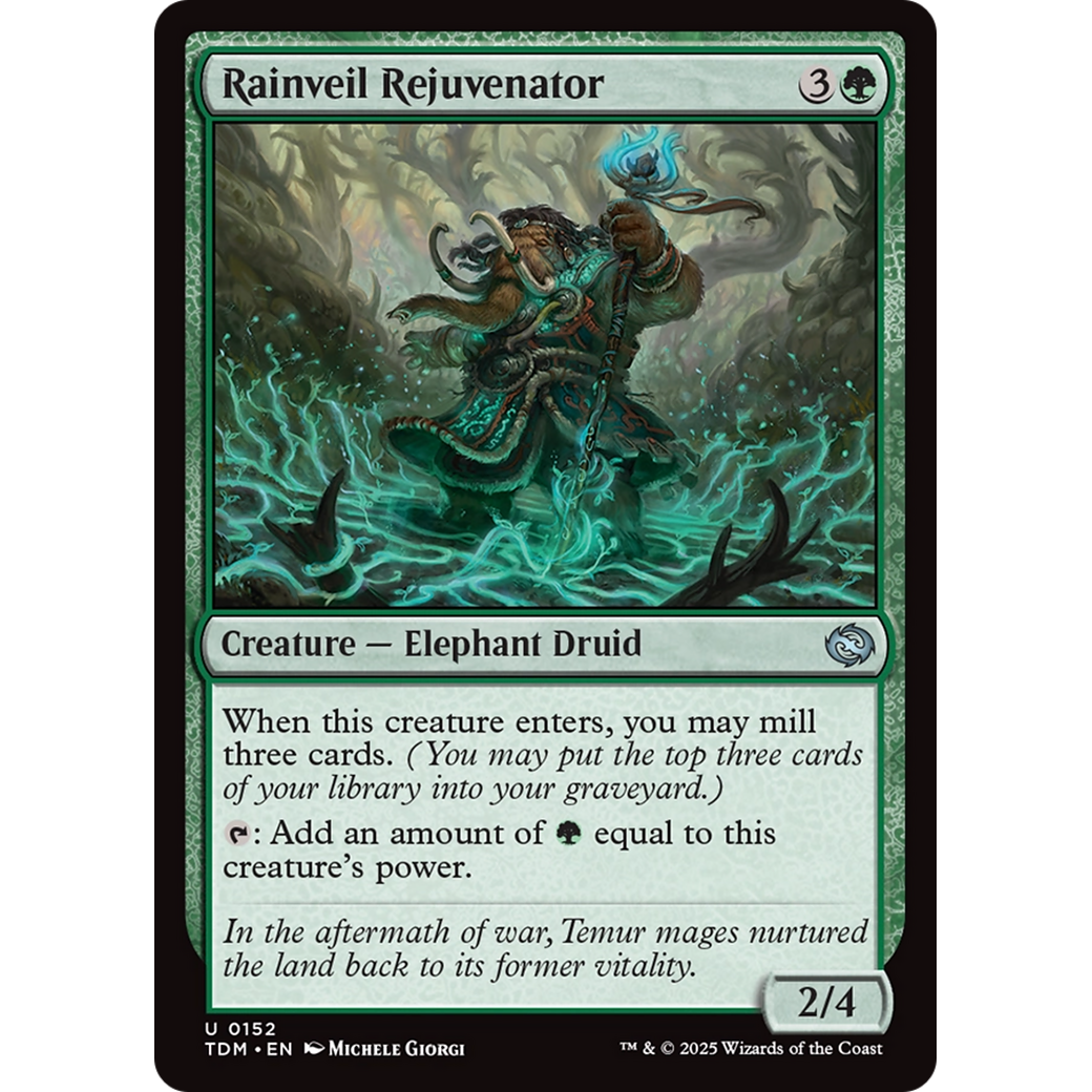 Rainveil Rejuvenator (TDM-152) - Tarkir: Dragonstorm