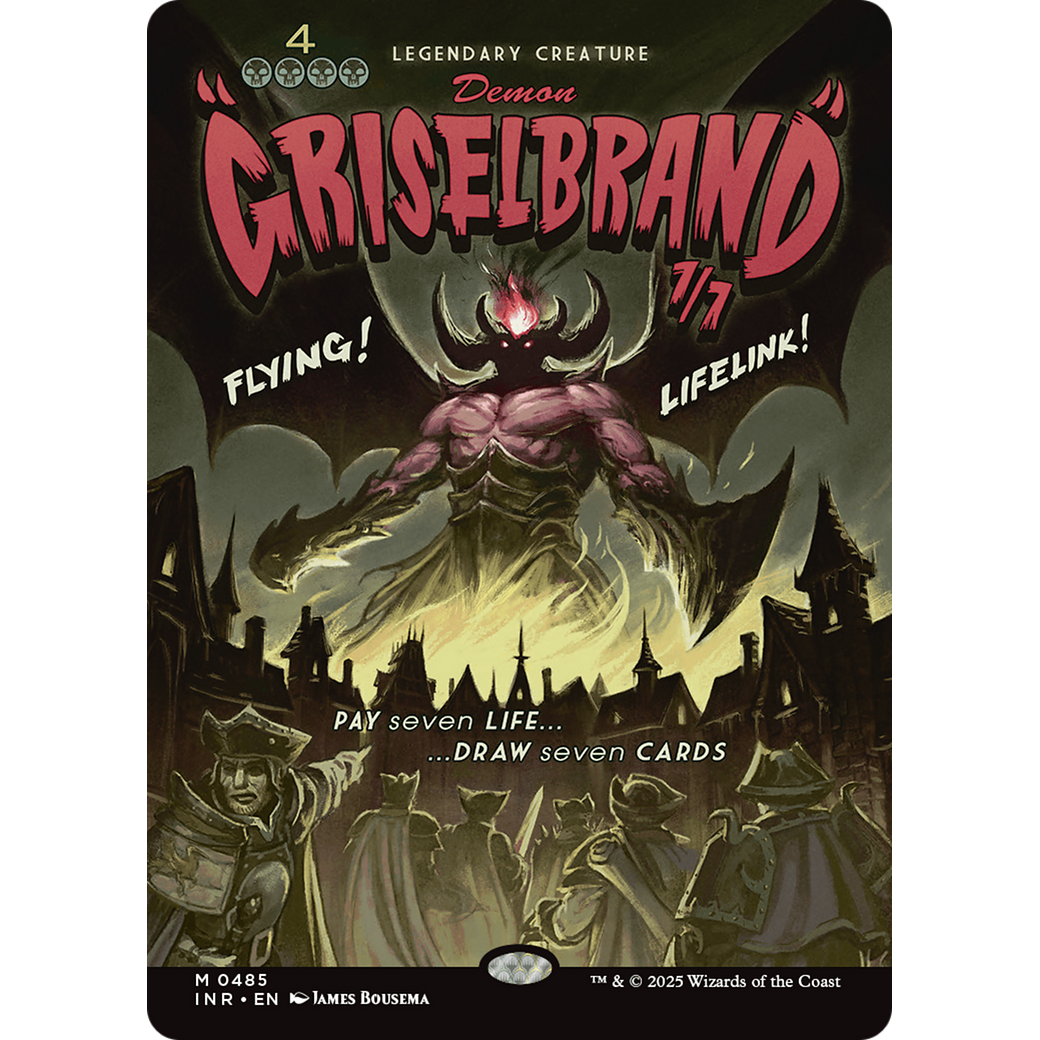 Griselbrand (INR-485) - Innistrad Remastered: (Showcase) (Borderless) Foil