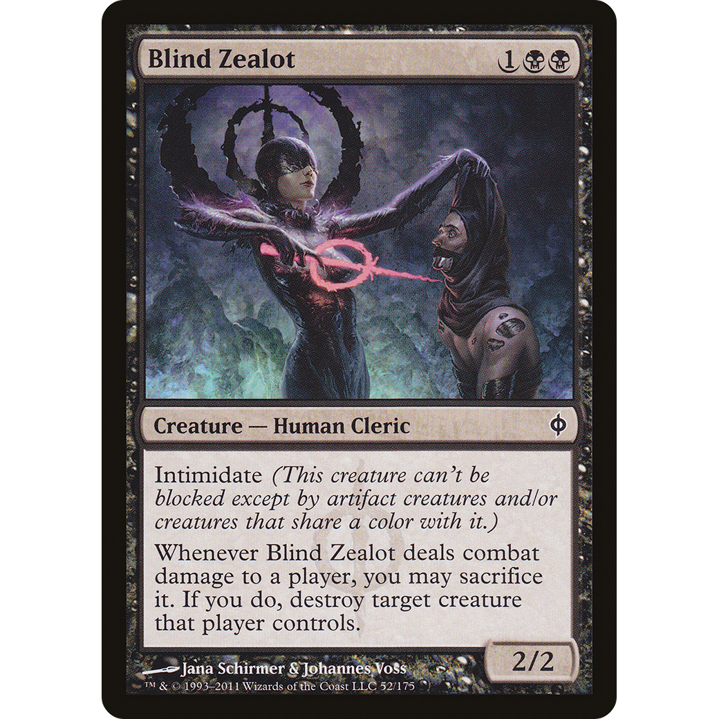 Blind Zealot (NPH-052) - New Phyrexia Foil