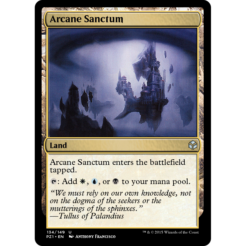 Arcane Sanctum (PZ1-134) - Legendary Cube Prize Pack