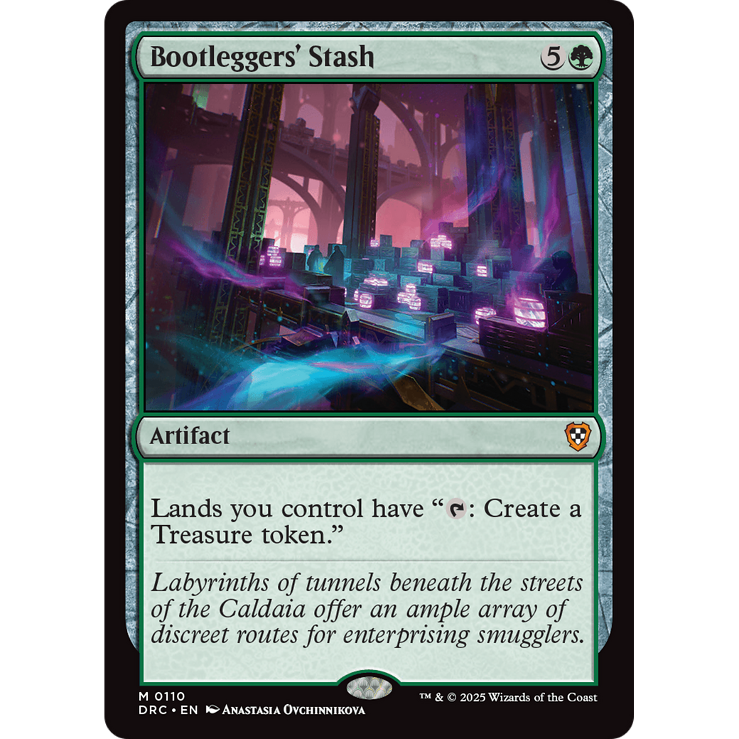 Bootleggers' Stash (DRC-110) - Commander: Aetherdrift