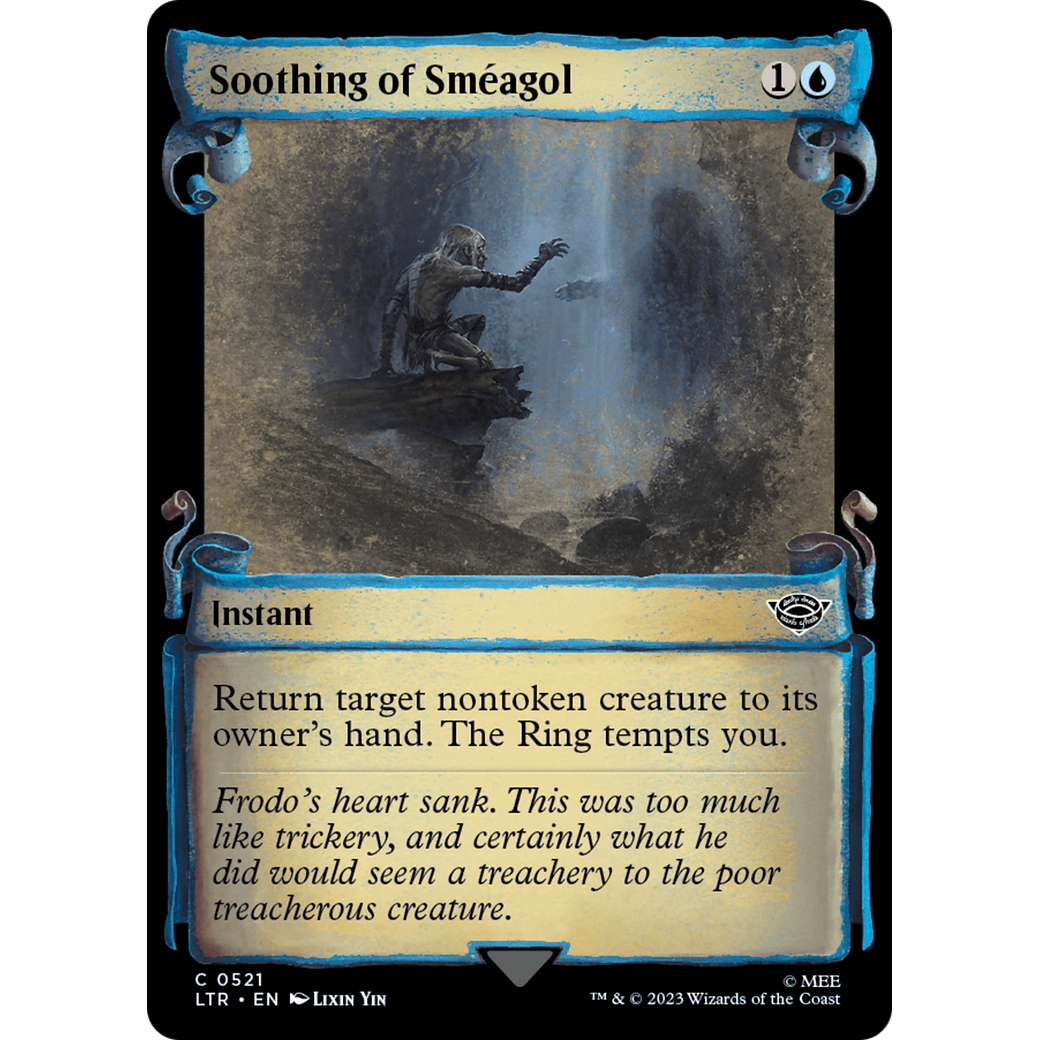 Soothing of Sméagol (LTR-521) - The Lord of the Rings: Tales of Middle-earth: (Showcase) Foil