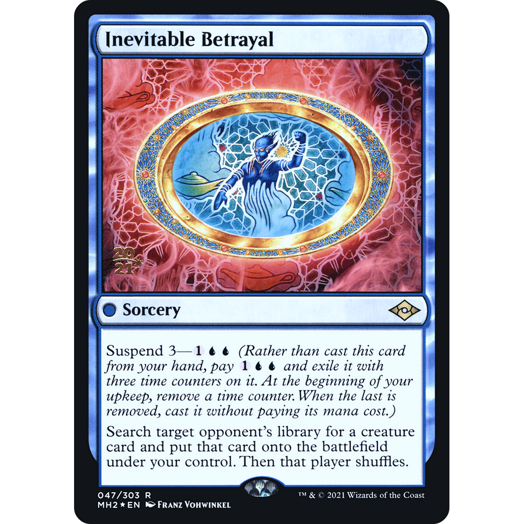 Inevitable Betrayal (PRE-047) - Modern Horizons 2 Promos Foil