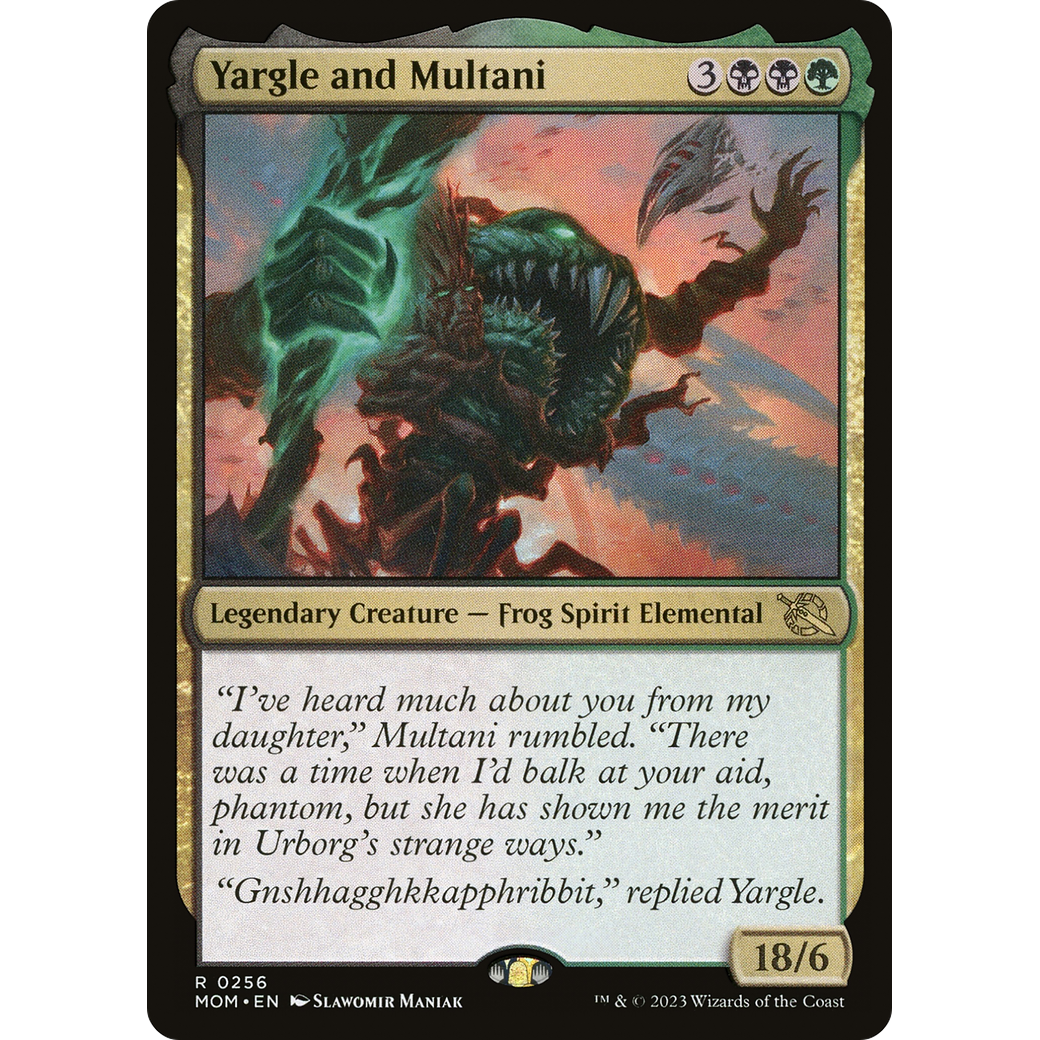 Yargle and Multani (MOM-256) - March of the Machine Foil