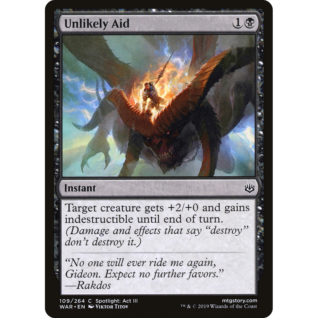 Unlikely Aid (WAR-109) - War of the Spark