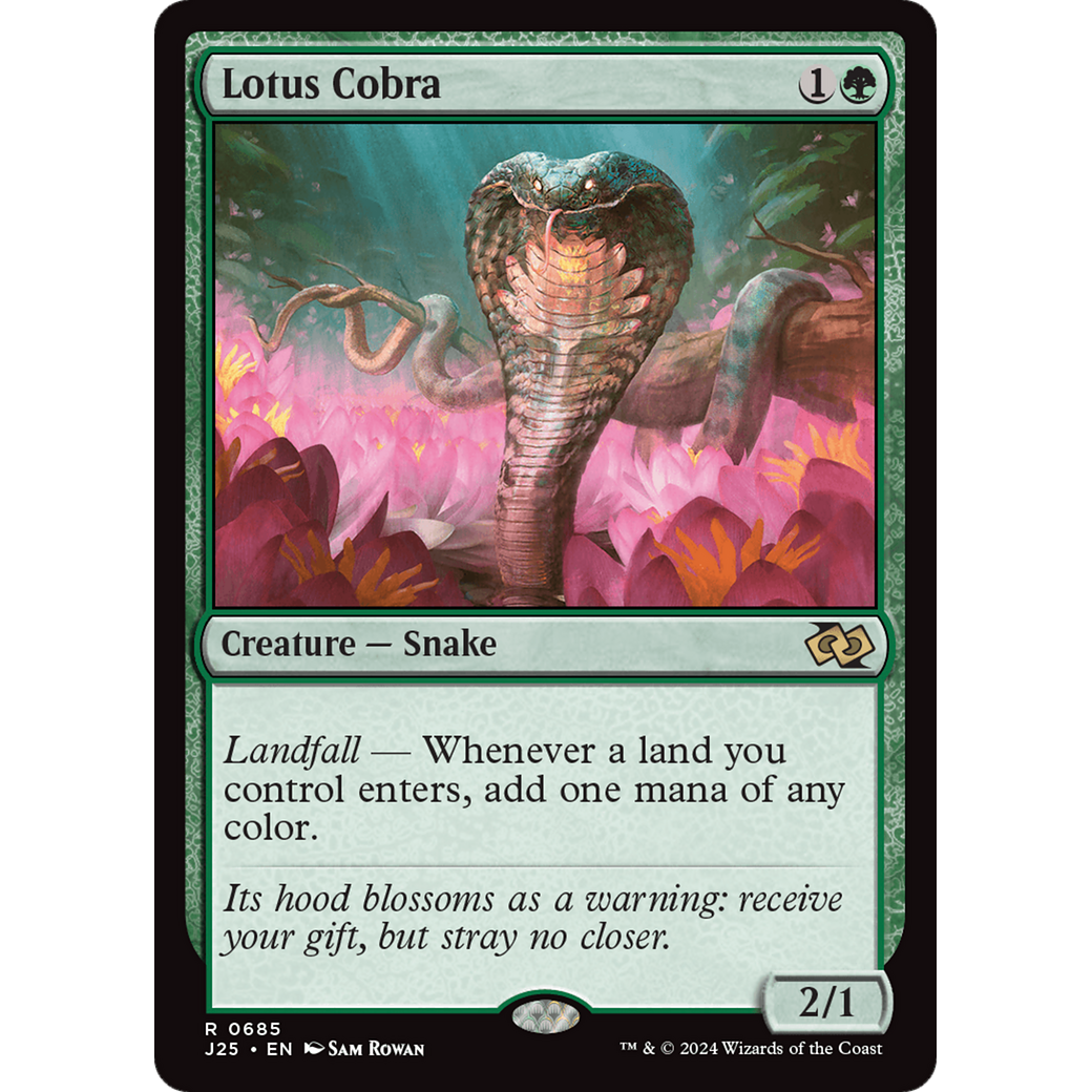 Lotus Cobra (J25-685) - Foundations Jumpstart