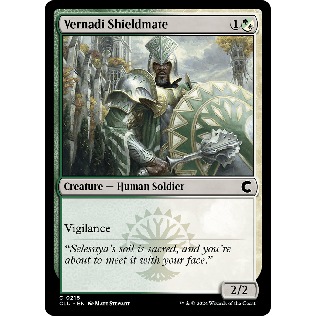 Vernadi Shieldmate (CLU-216) - Ravnica: Clue Edition