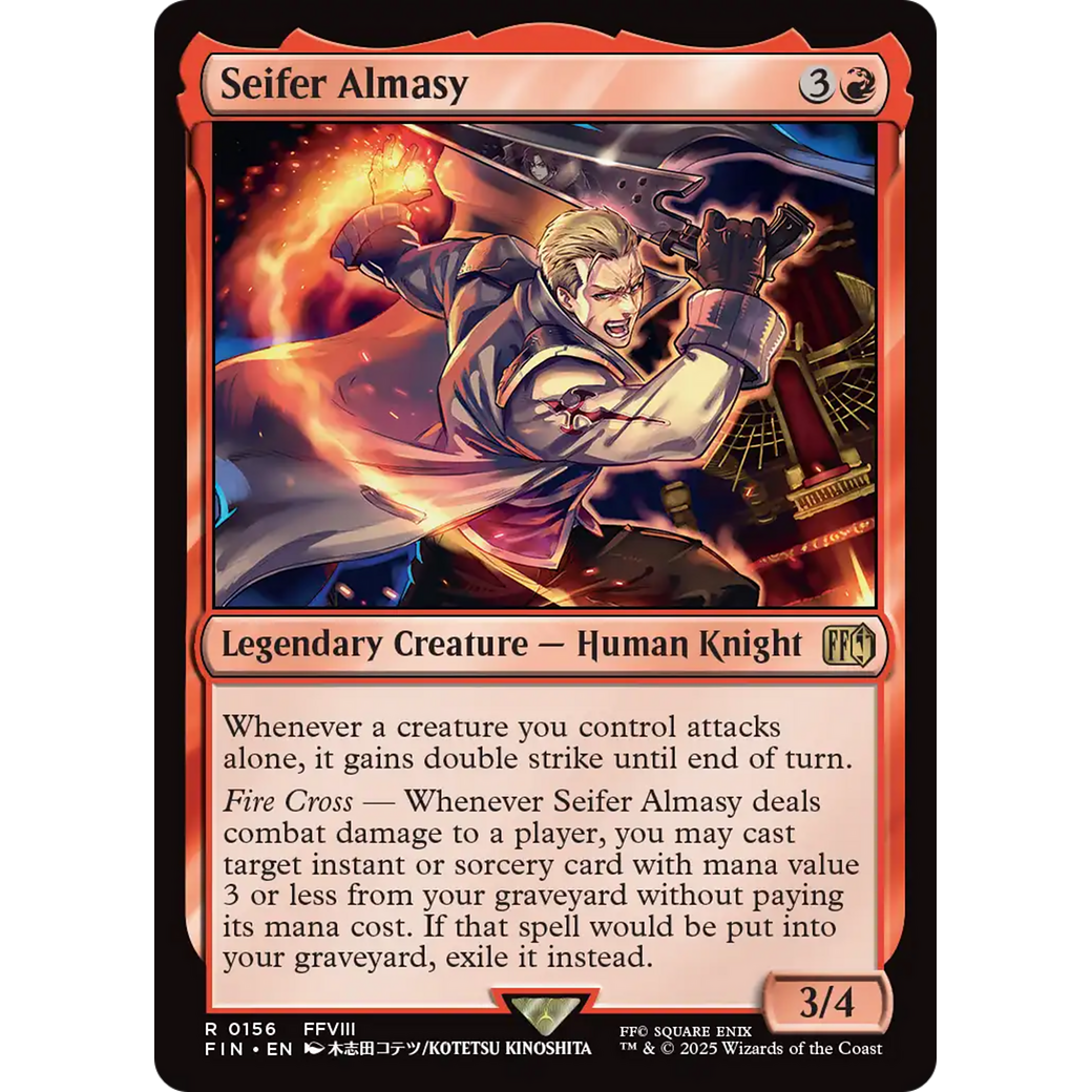 Seifer Almasy (FIN-156) - FINAL FANTASY Foil