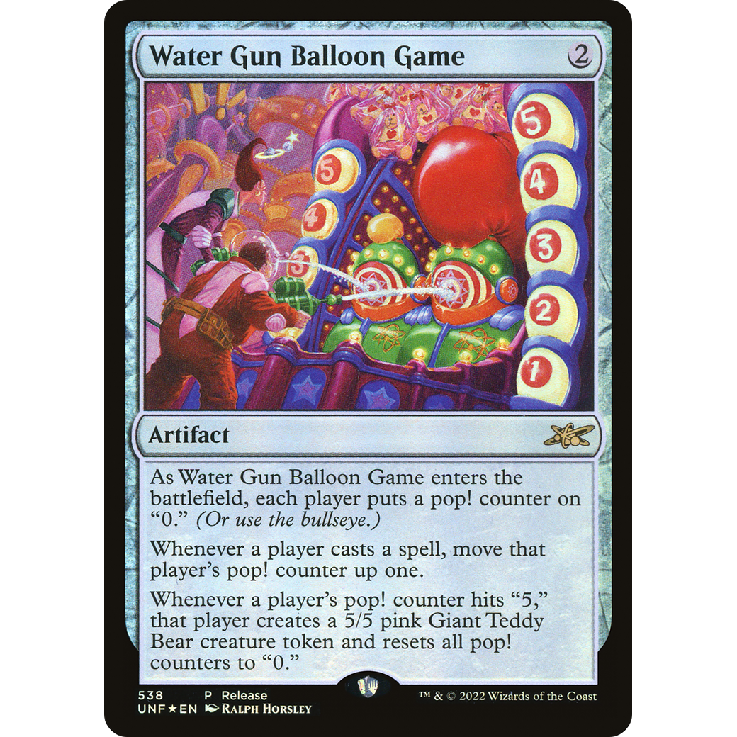 Water Gun Balloon Game (LARP-538) - Unfinity Foil