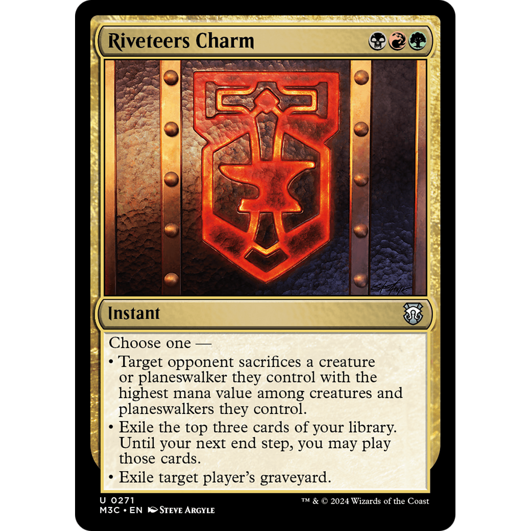 Riveteers Charm (M3C-271) - Modern Horizons 3 Commander