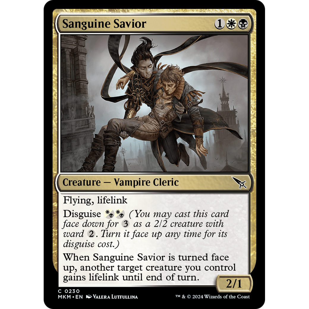 Sanguine Savior (MKM-230) - Murders at Karlov Manor Foil