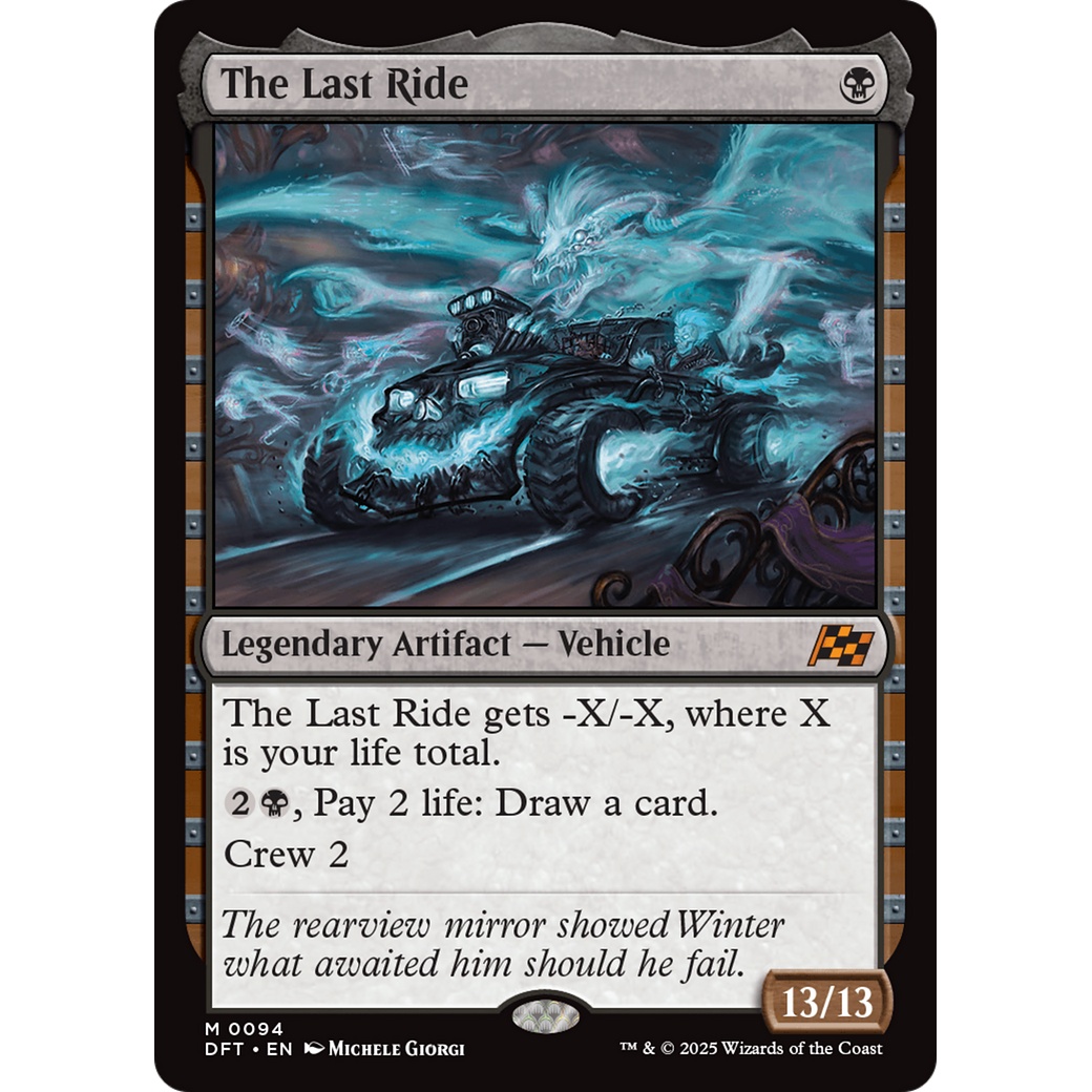 The Last Ride (DFT-094) - Aetherdrift Foil