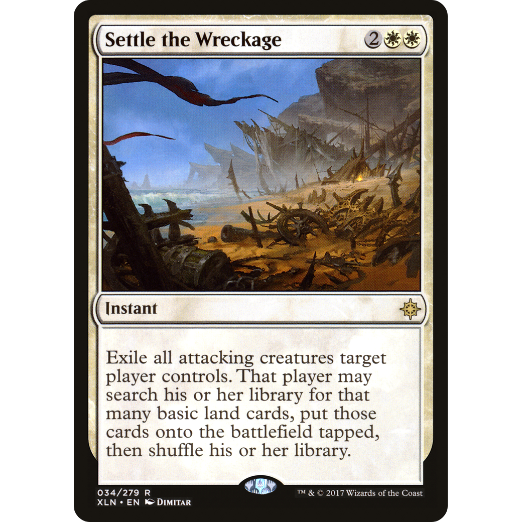 Settle the Wreckage (XLN-034) - Ixalan Foil