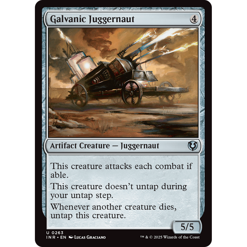 Galvanic Juggernaut (INR-263) - Innistrad Remastered Foil