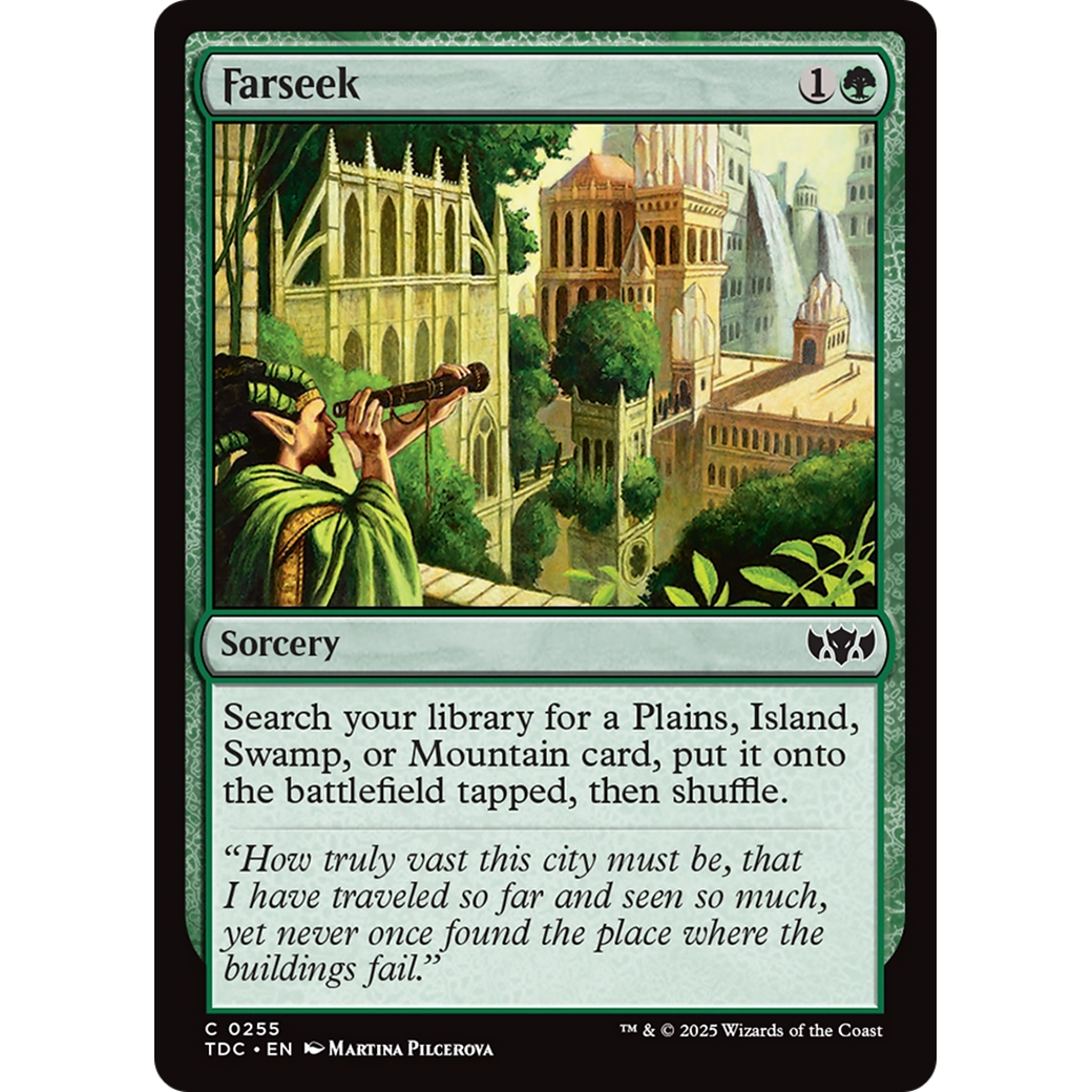 Farseek (TDC-255) - Commander: Tarkir: Dragonstorm