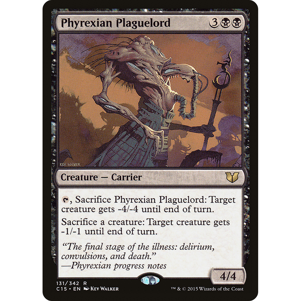 Phyrexian Plaguelord (C15-131) - Commander 2015