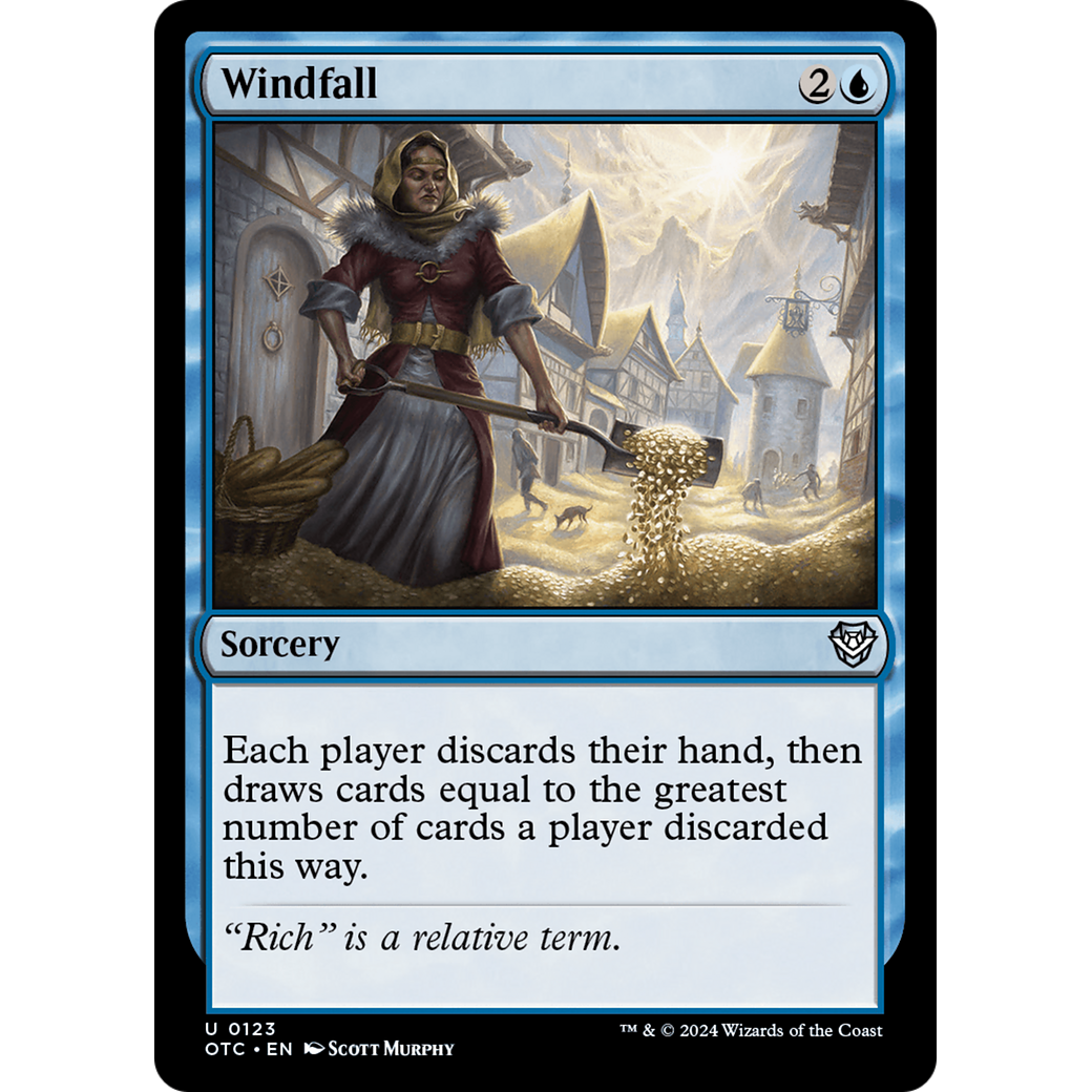 Windfall (OTC-123) - Outlaws of Thunder Junction Commander