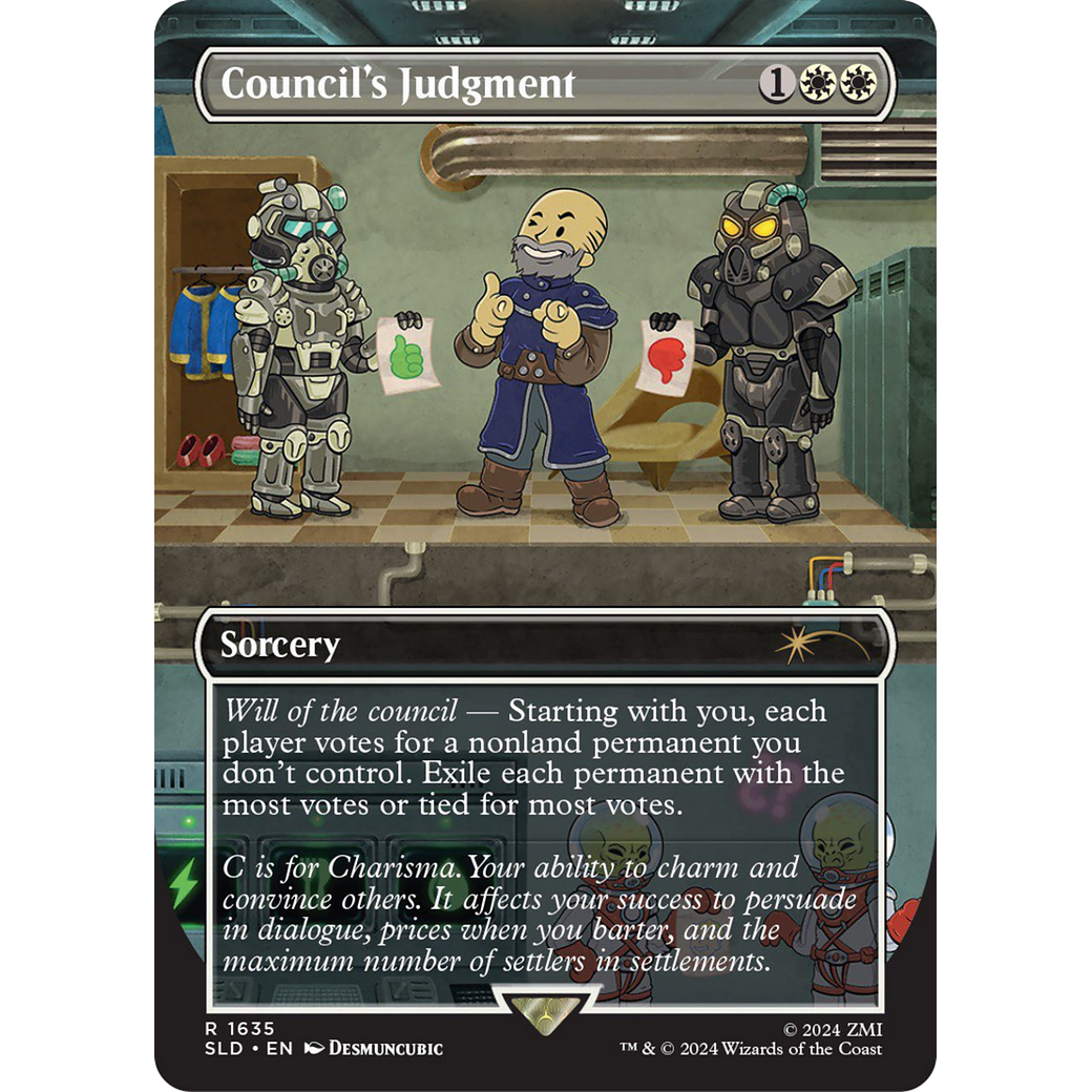 Council's Judgment (1635) (SLD-1635) - Secret Lair Drop (Borderless)