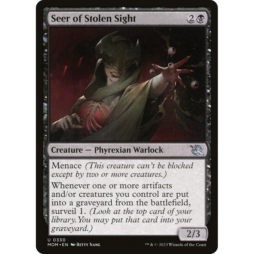 Seer of Stolen Sight (MOM-330) - March of the Machine