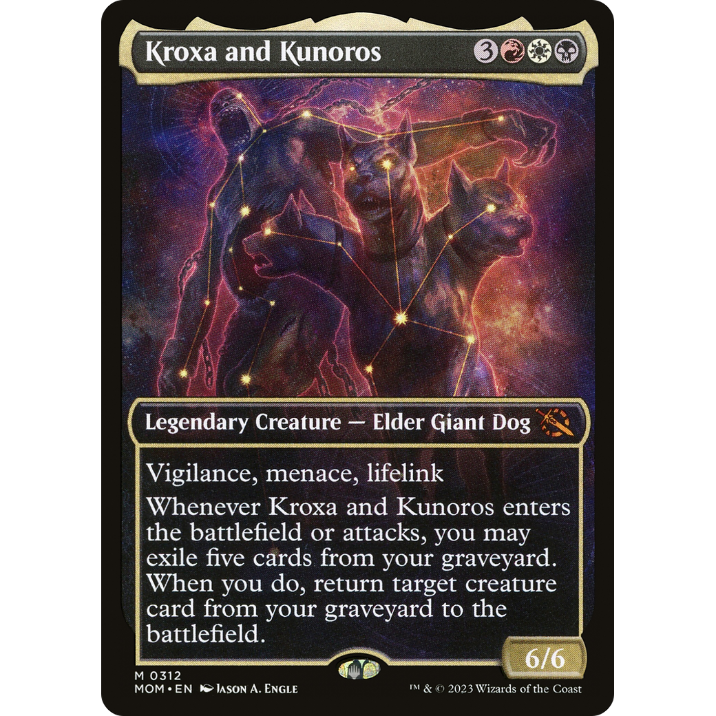 Kroxa and Kunoros (MOM-312) - March of the Machine: (Showcase)