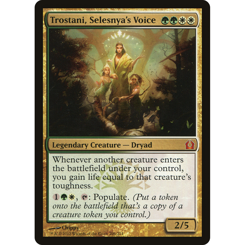 Trostani, Selesnya's Voice (RTR-206) - Return to Ravnica Foil