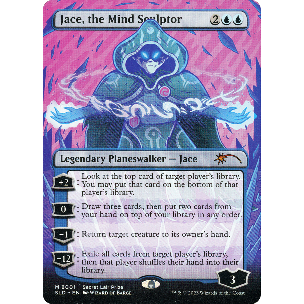 Jace, the Mind Sculptor (SLP-8001) - Secret Lair Drop (Borderless)