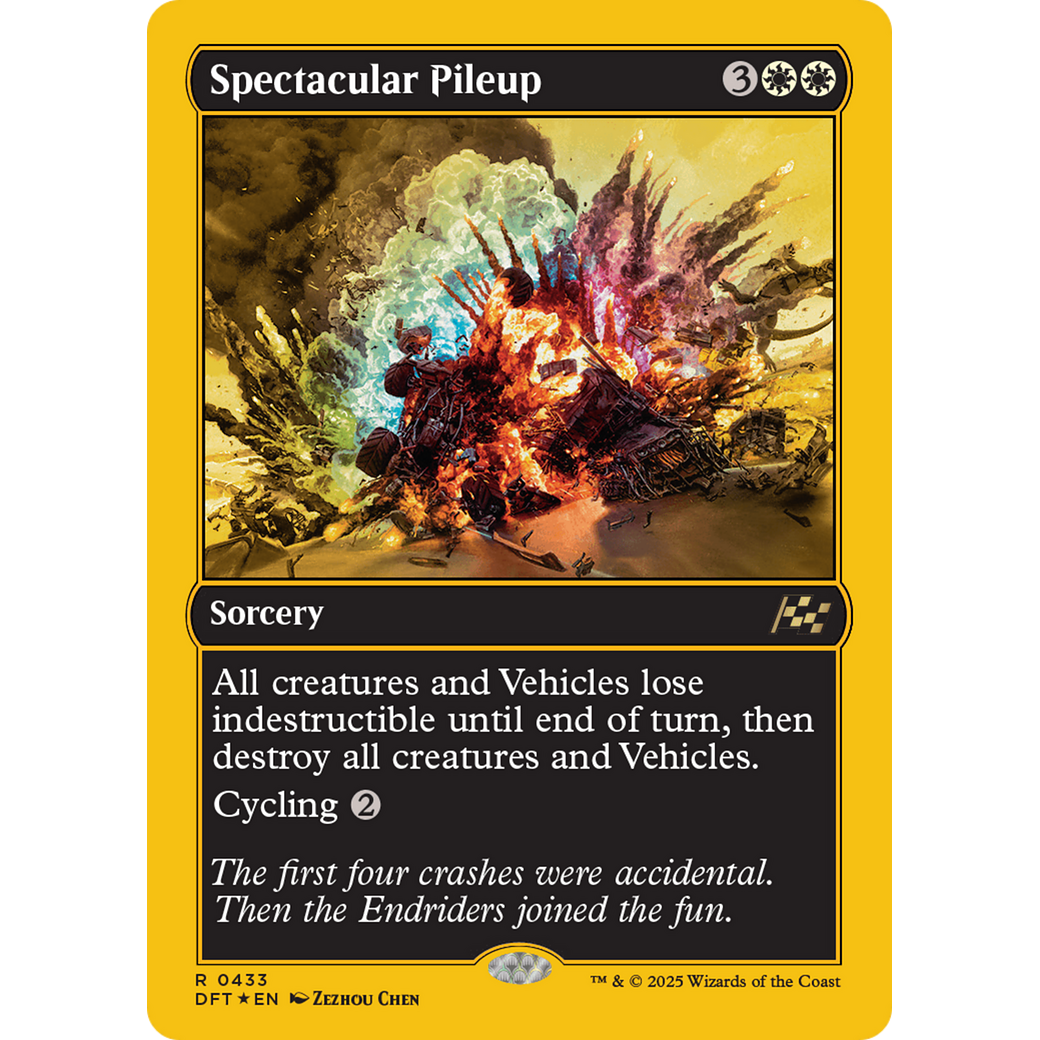 Spectacular Pileup (DFT-433) - Aetherdrift Foil