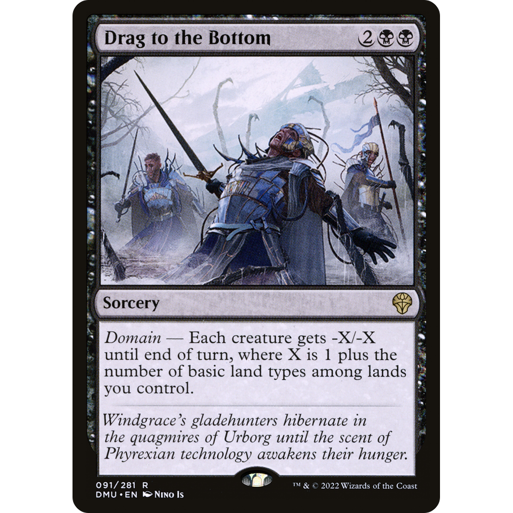Drag to the Bottom (DMU-091) - Dominaria United
