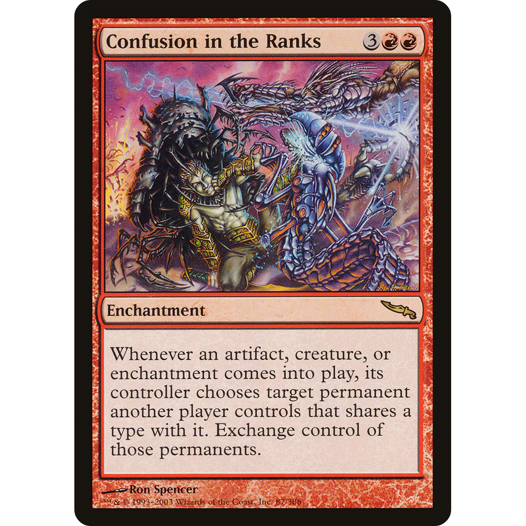 Confusion in the Ranks (MRD-087) - Mirrodin Foil