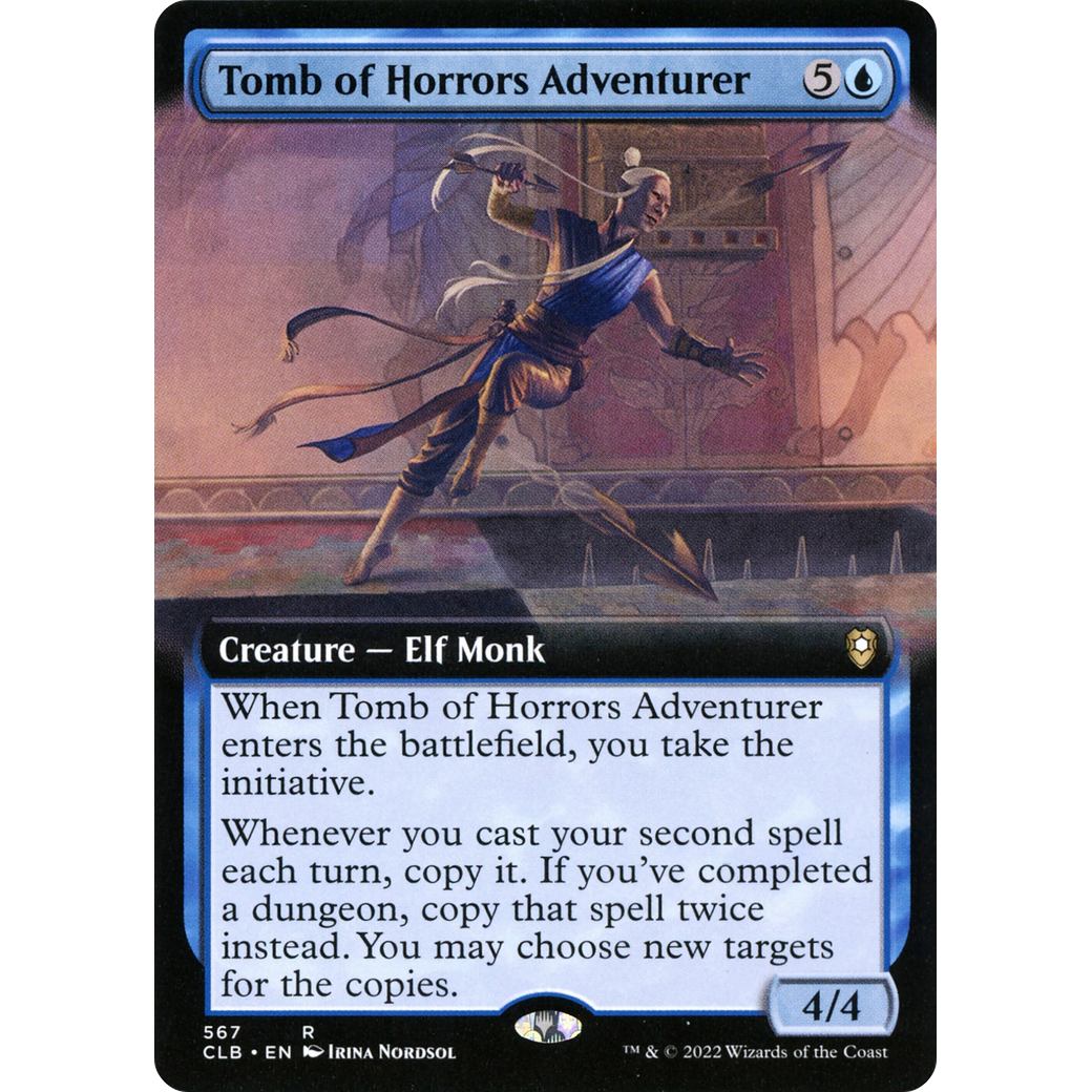 Tomb of Horrors Adventurer (CLB-567) - Commander Legends: Battle for Baldur's Gate: (Extended Art)