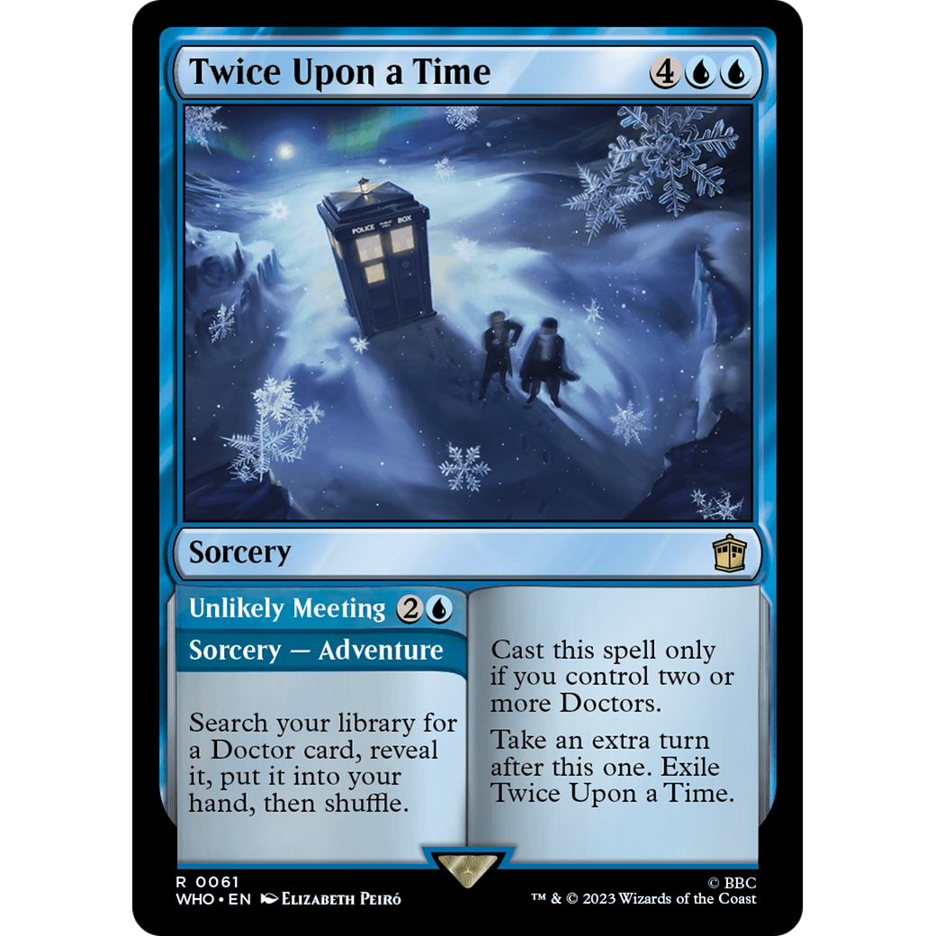 Twice Upon a Time (WHO-061) - Doctor Who Foil