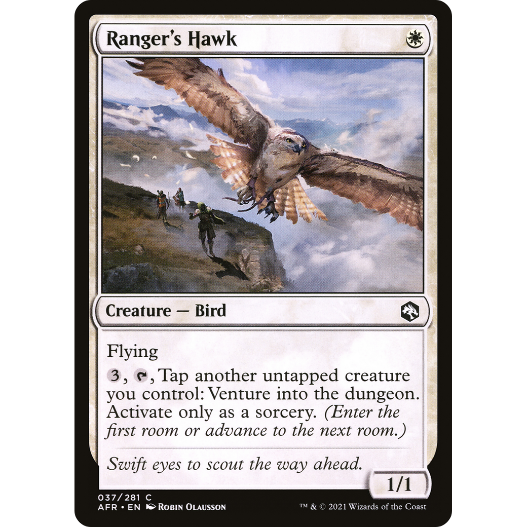 Ranger's Hawk (AFR-037) - Adventures in the Forgotten Realms Foil