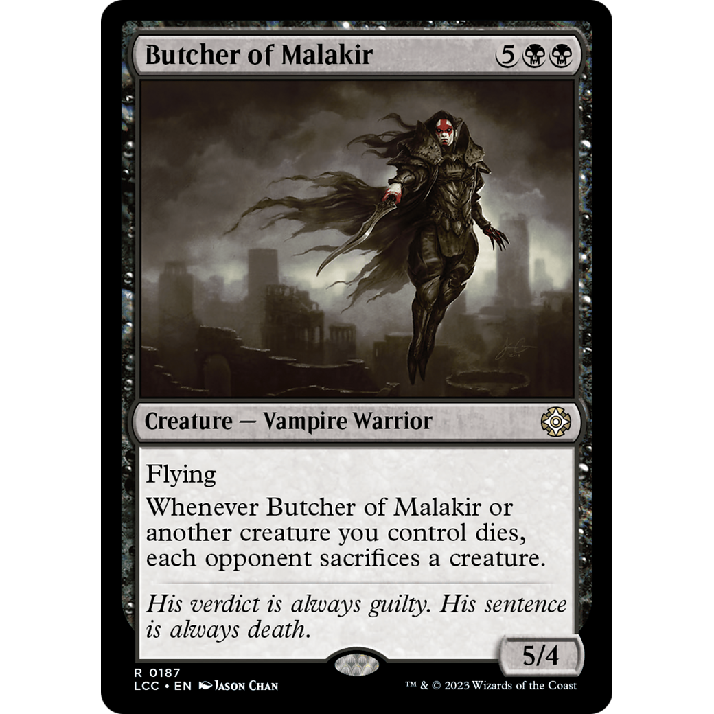 Butcher of Malakir (LCC-187) - The Lost Caverns of Ixalan Commander