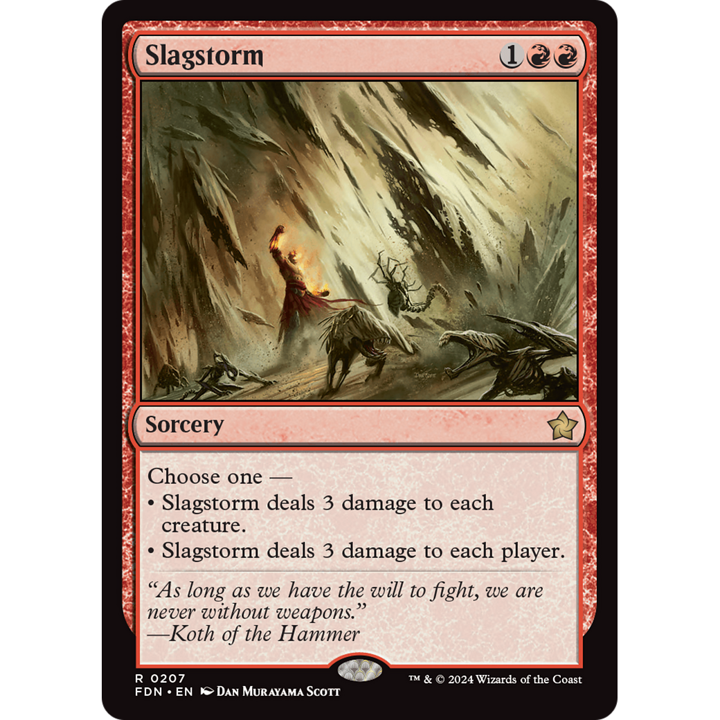 Slagstorm (FDN-207) - Foundations Foil