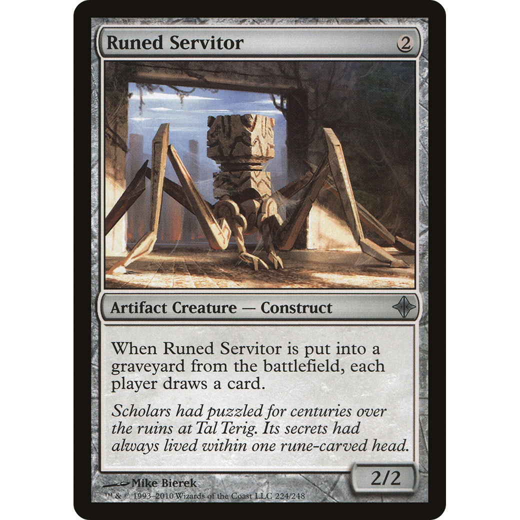 Runed Servitor (ROE-224) - Rise of the Eldrazi