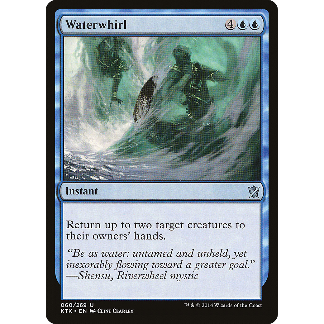 Waterwhirl (KTK-060) - Khans of Tarkir