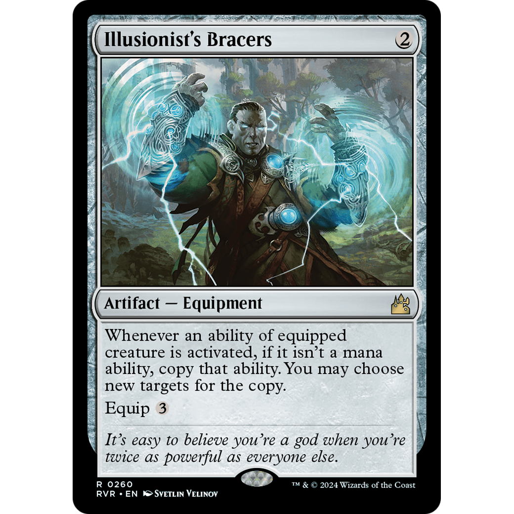 Illusionist's Bracers (RVR-260) - Ravnica Remastered
